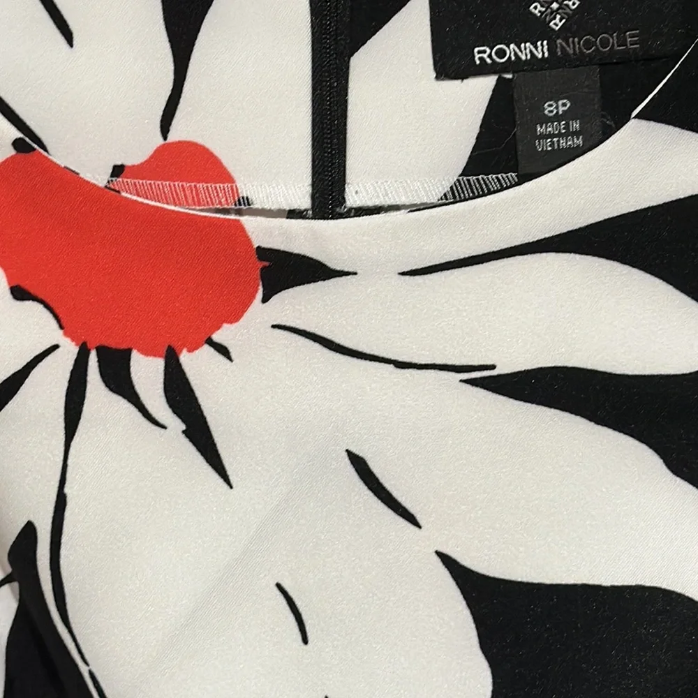 🌸NEW RONNI NICOLE DRESS Sz 8P WITHOUT TAGS. - Picture 4 of 13